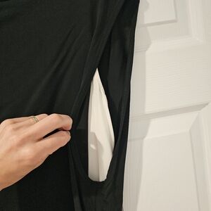 Helmut Lang two-layered top